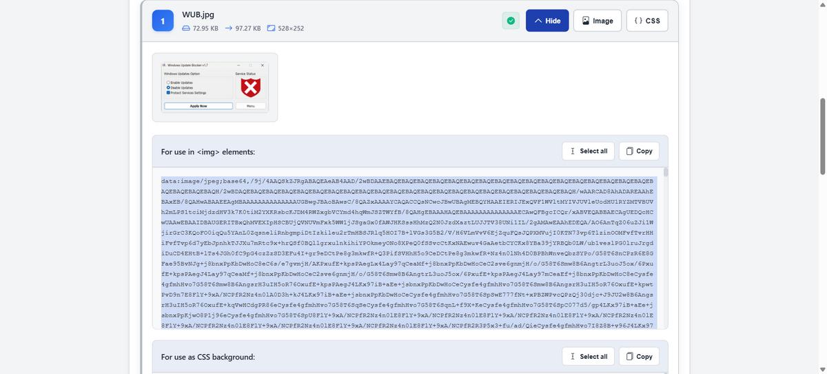 Image Base64 Generator